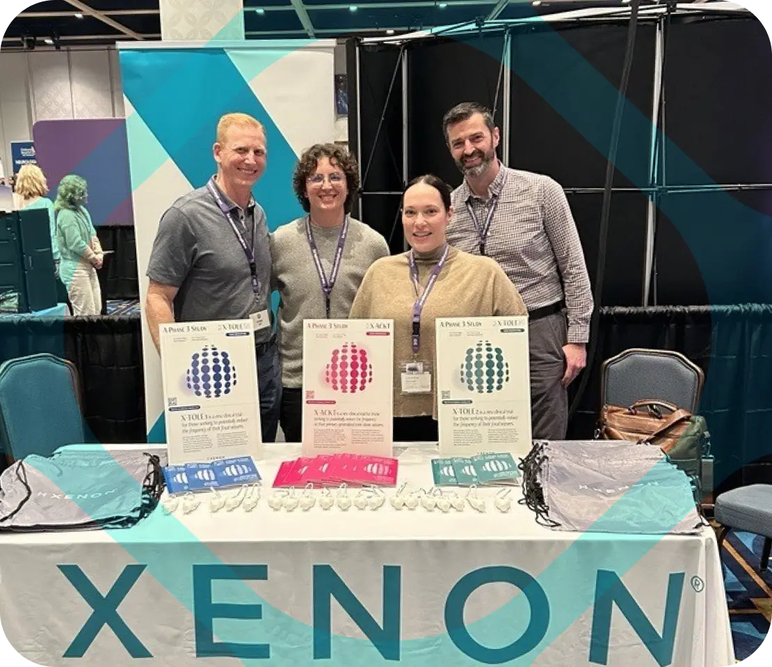 Xenon employees demonstrate commitment to patient-centered care, staying connected to patients and families who inspire their work