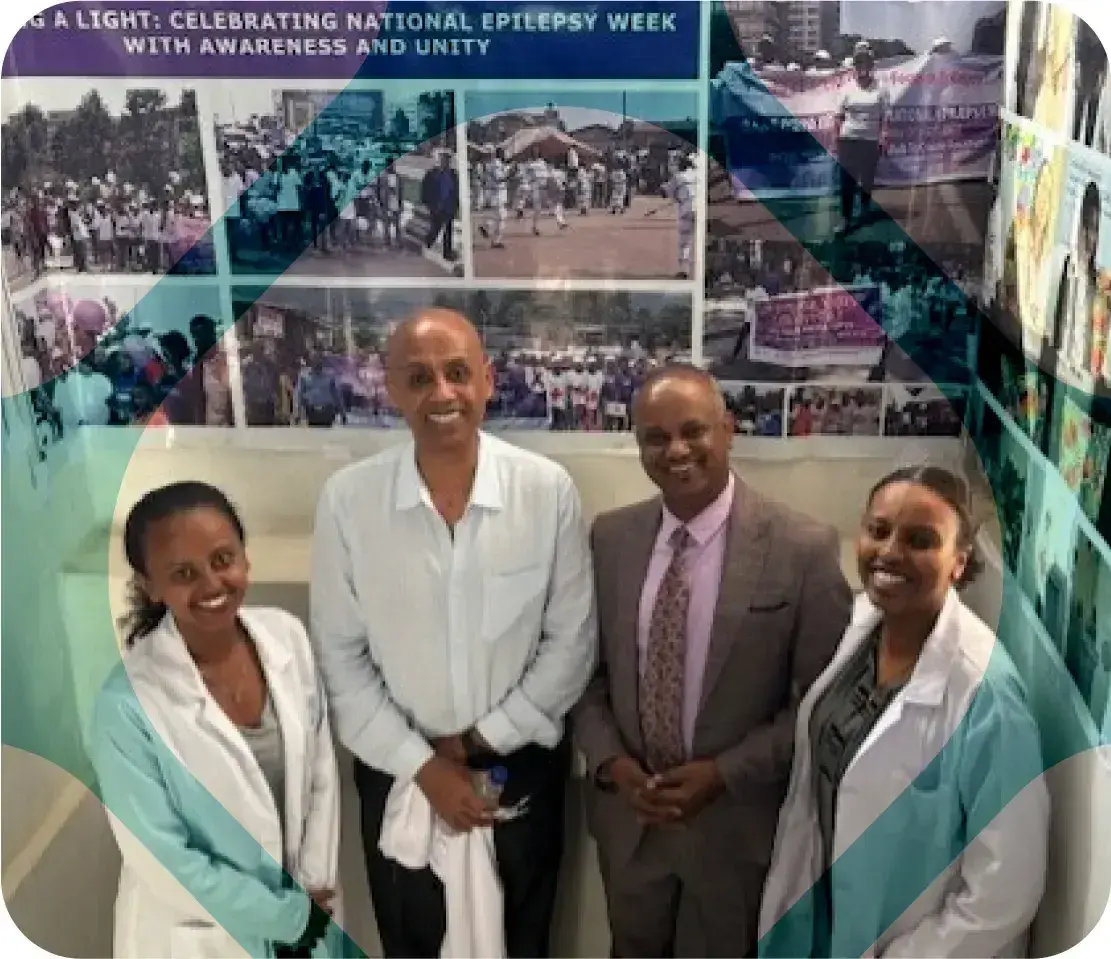 Xenon employees supporting advocacy for the patient community by volunteering, organizing events, and sharing expertise with global healthcare providers